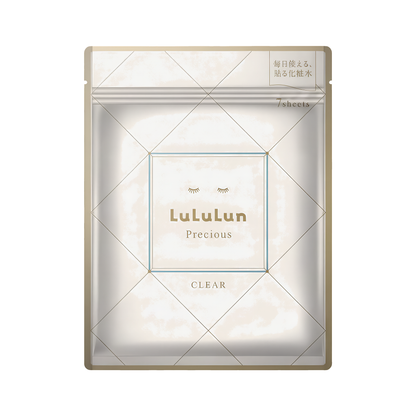 LuLuLun Precious CLEAR, מסכת פנים, אריזה מקורית