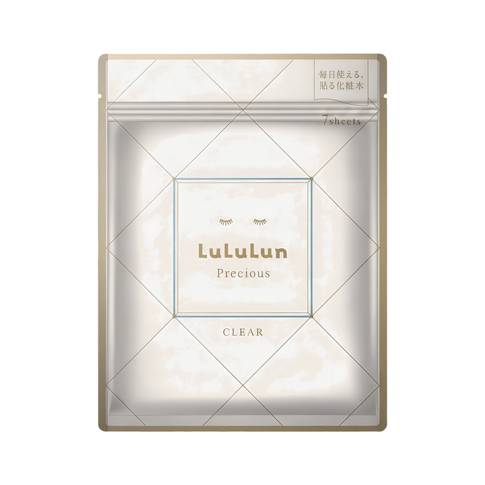 LuLuLun Precious CLEAR, מסכת פנים, אריזה מקורית